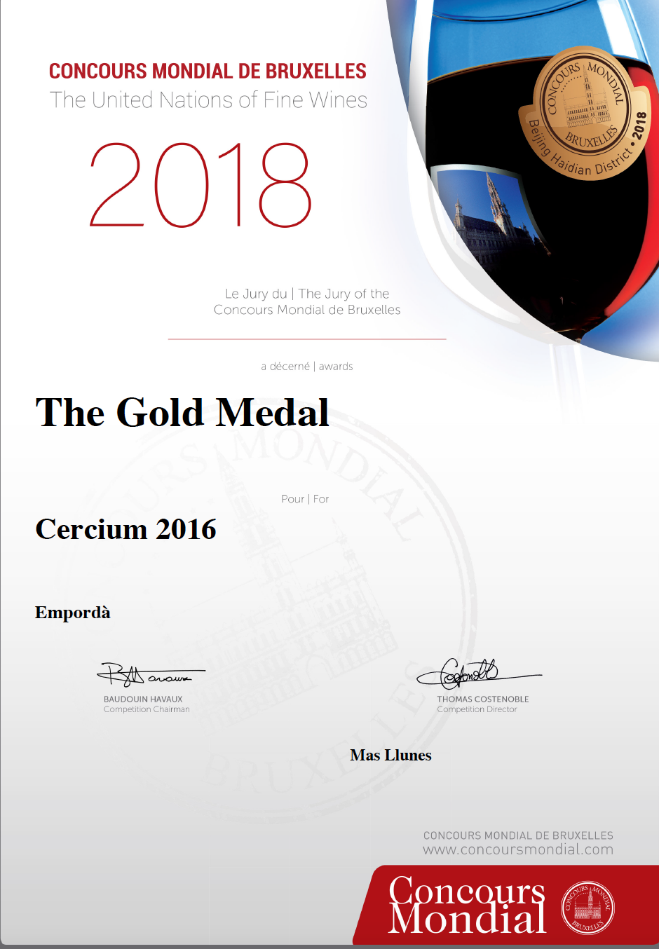 Diploma Cercium 2018